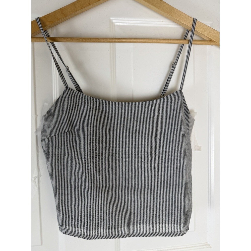 Y2K Summer coquette Cottagecore  Brandy Melville Womens XS Crop Cami Tank Top - Picture 3 of 14